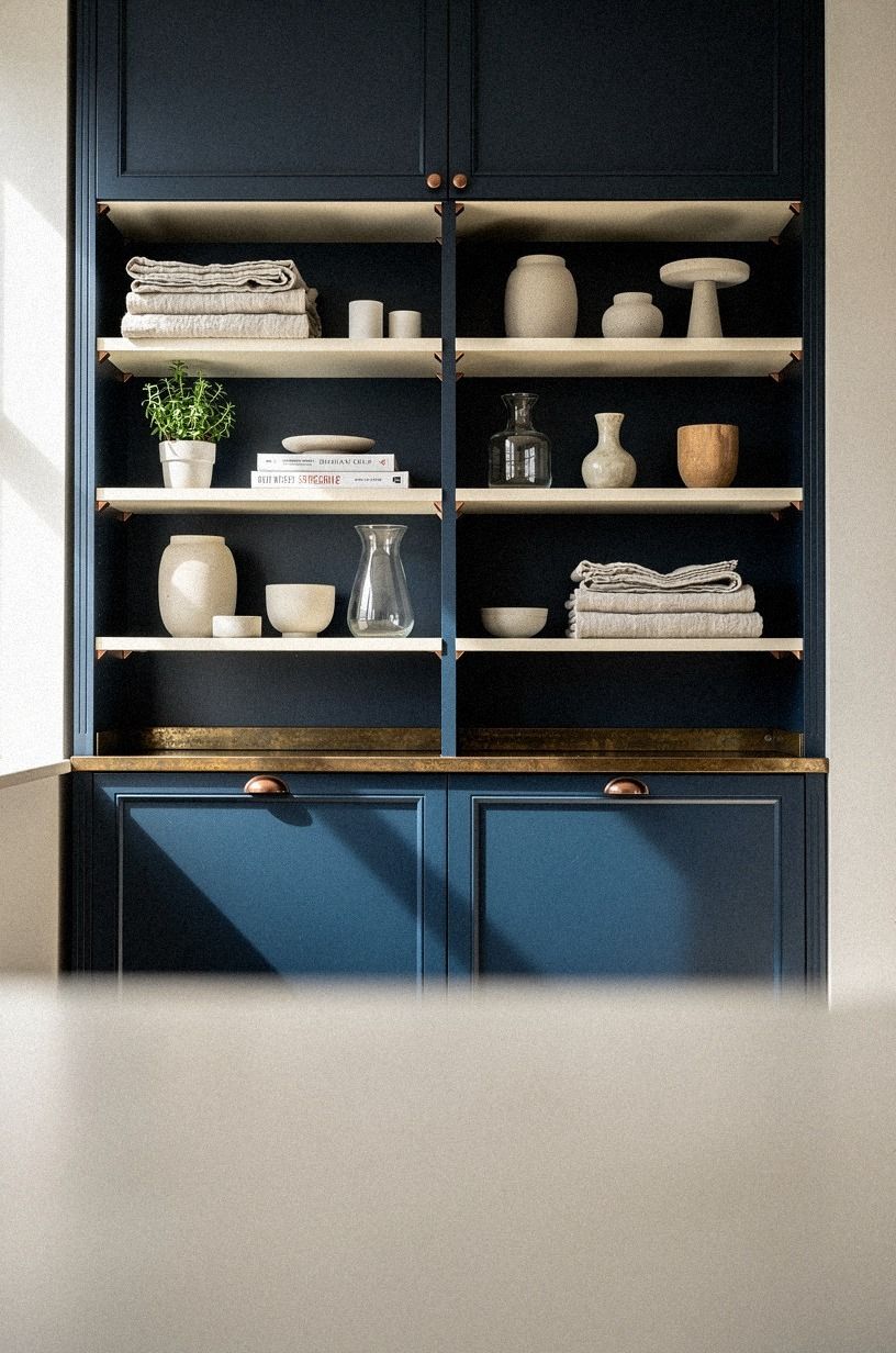 I turned one blank side into shelves