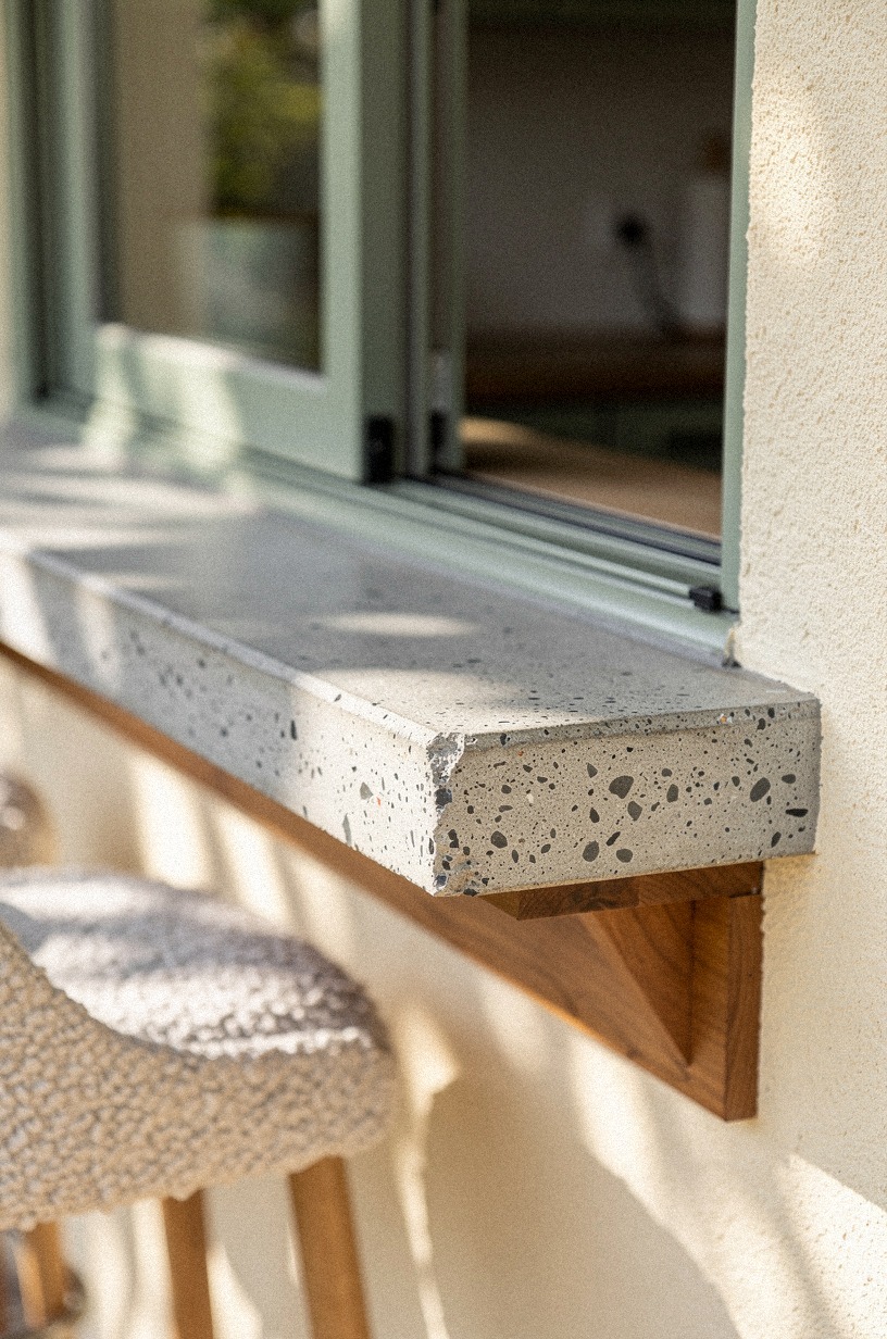 Add a pass through bar at the window