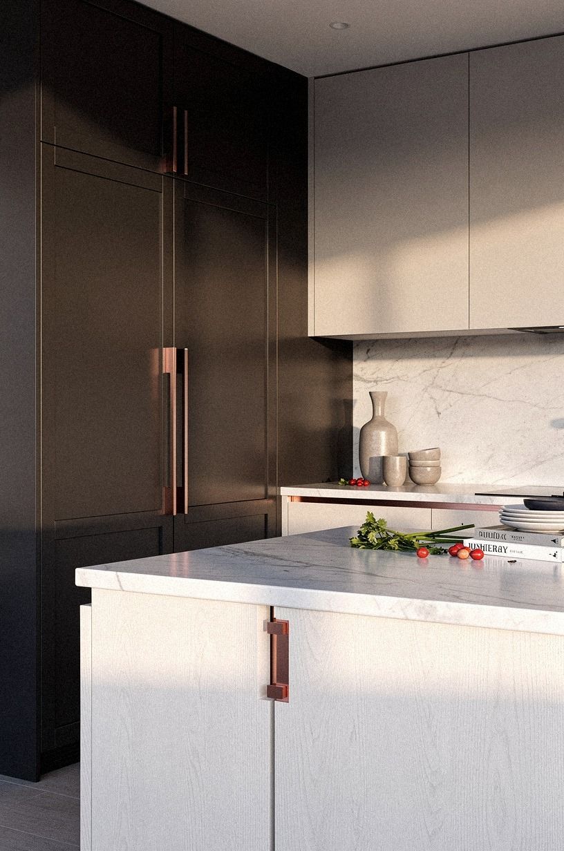 I Used Charcoal Only On Pantry Doors