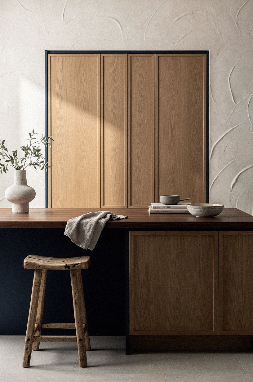 Choose inset oak doors for tailored depth