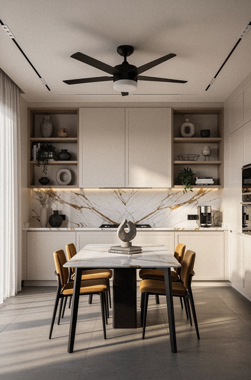 Install the Ceiling Fan (the 42-Inch Rule)