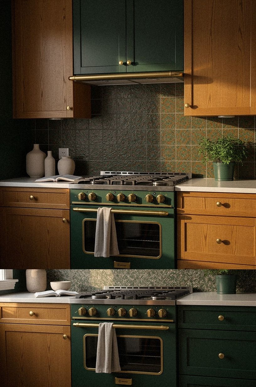 should you paint, tile, or panel the range surround?
