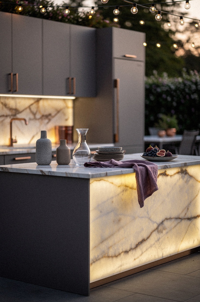 Style the finale (the way the kitchen looks when nobody is cooking)