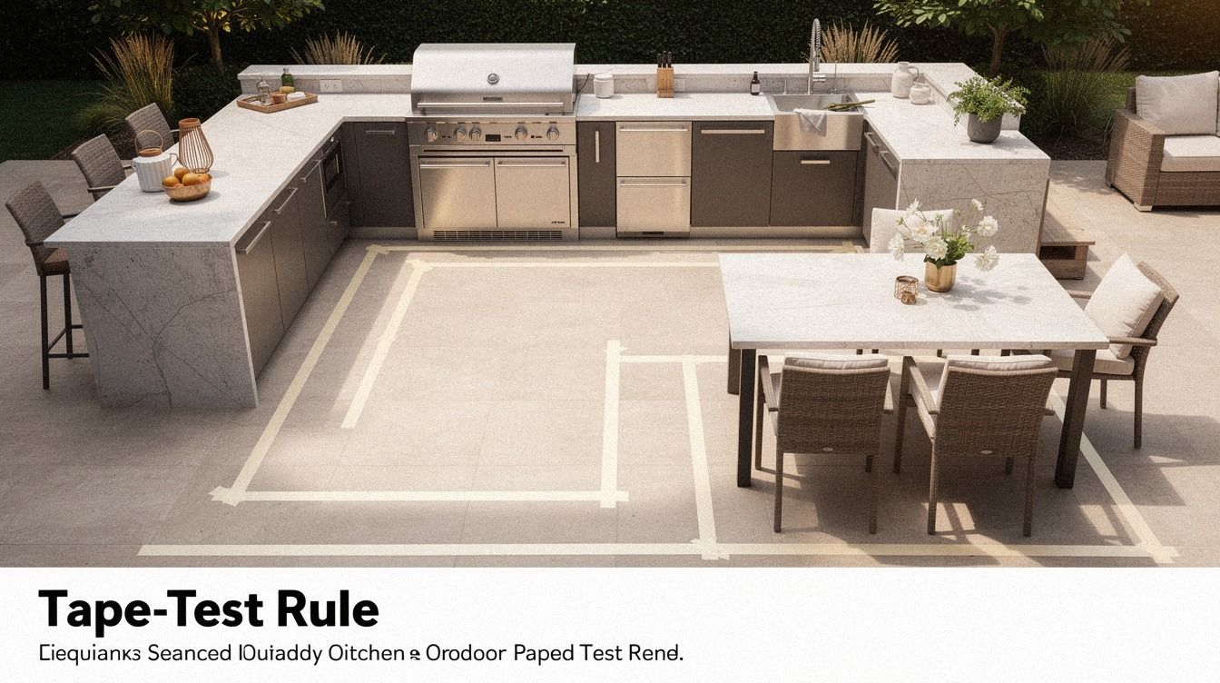 How to Choose Between an L-Shaped and U-Shaped Outdoor Kitchen