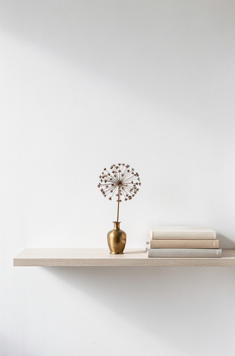 Leave one shelf almost empty