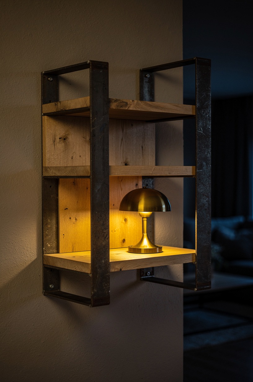 The asymmetrical grid (no matching shelves)