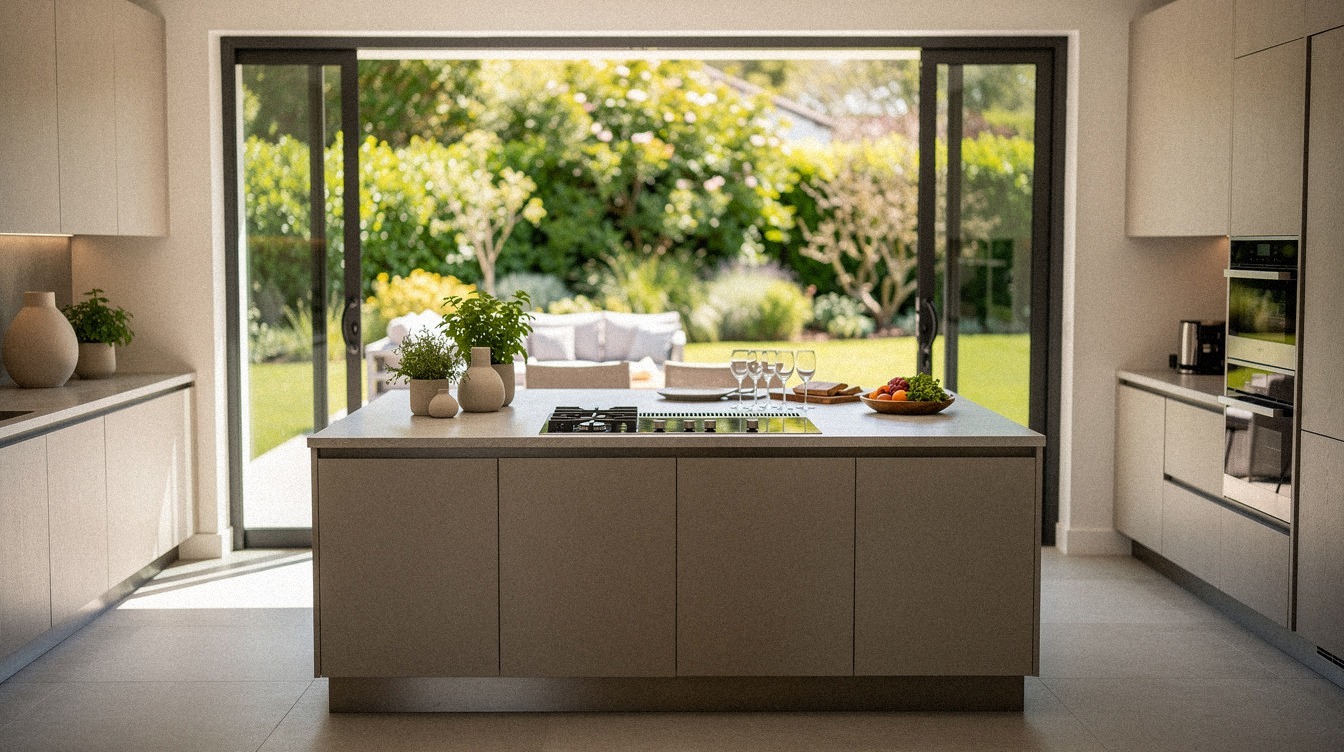 I Wanted Modern Outdoor Kitchen Ideas, Clean Lines Made It Work