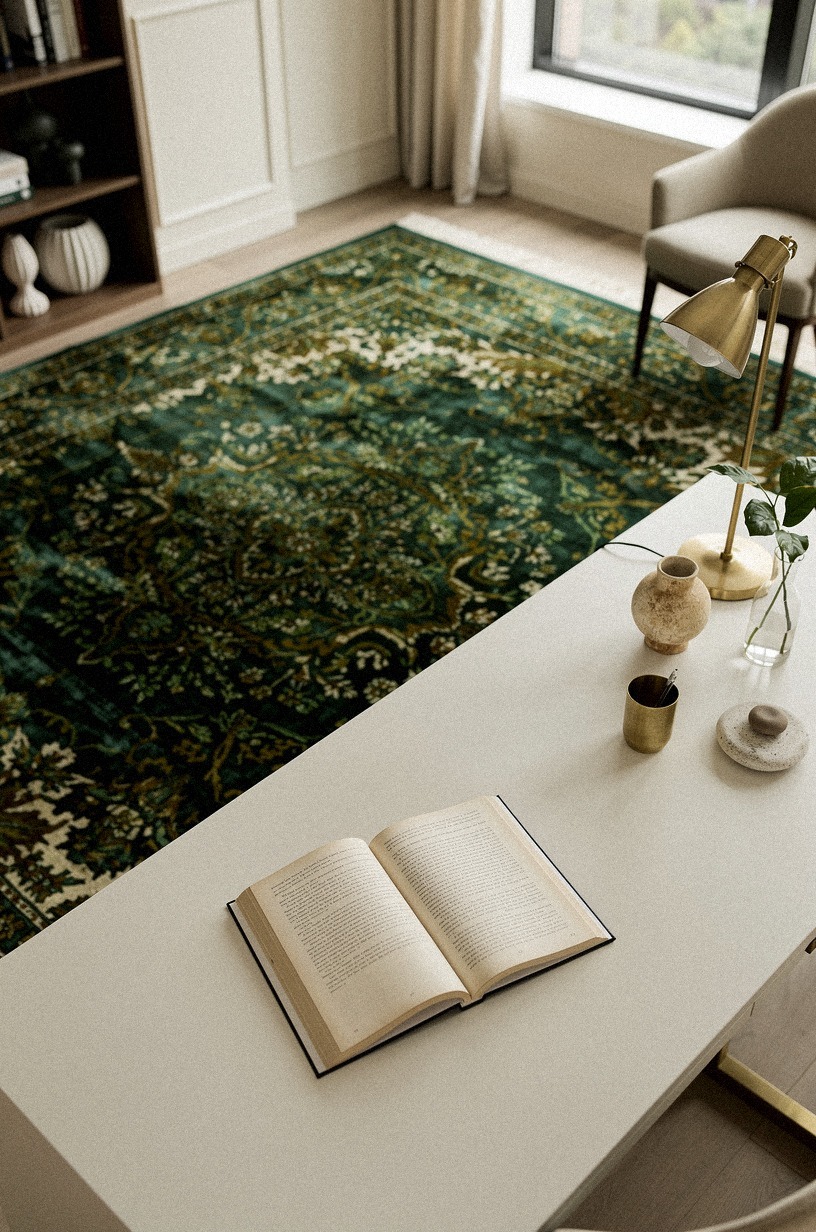Run a rug under everything