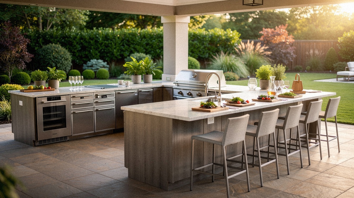 I Finally Hosted a Real Crowd, These Outdoor Kitchen Ideas Saved Me