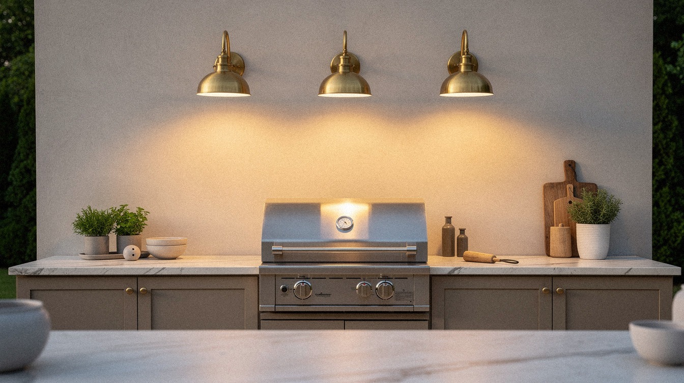 15 Outdoor Kitchen Lighting Ideas for Easier Evening Cookouts