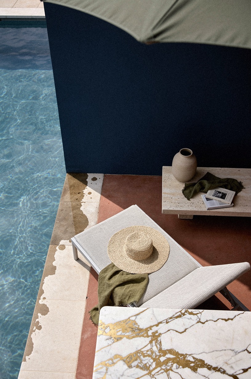 Paint one wall in Farrow & Ball Hague Blue