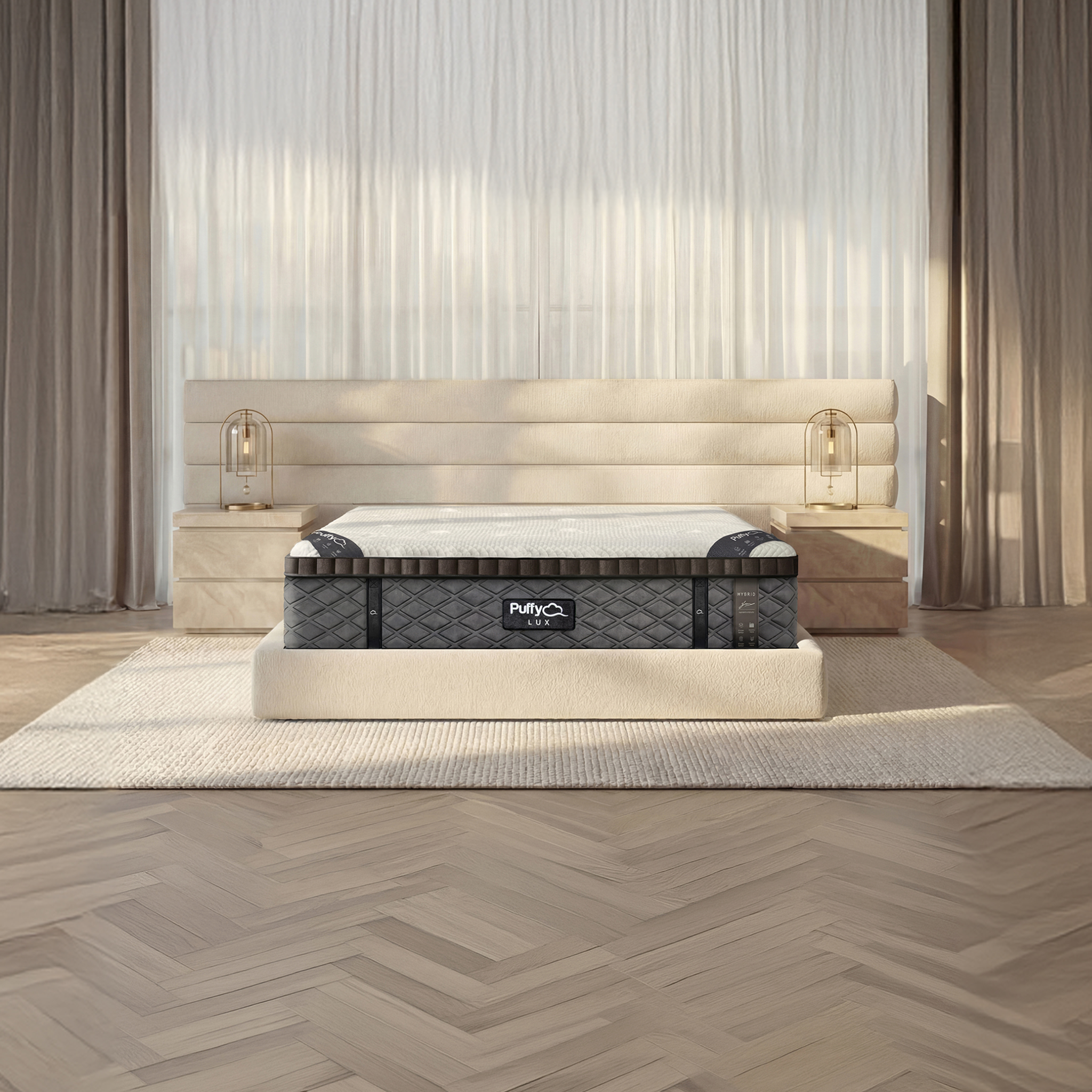 Puffy Lux Hybrid mattress
