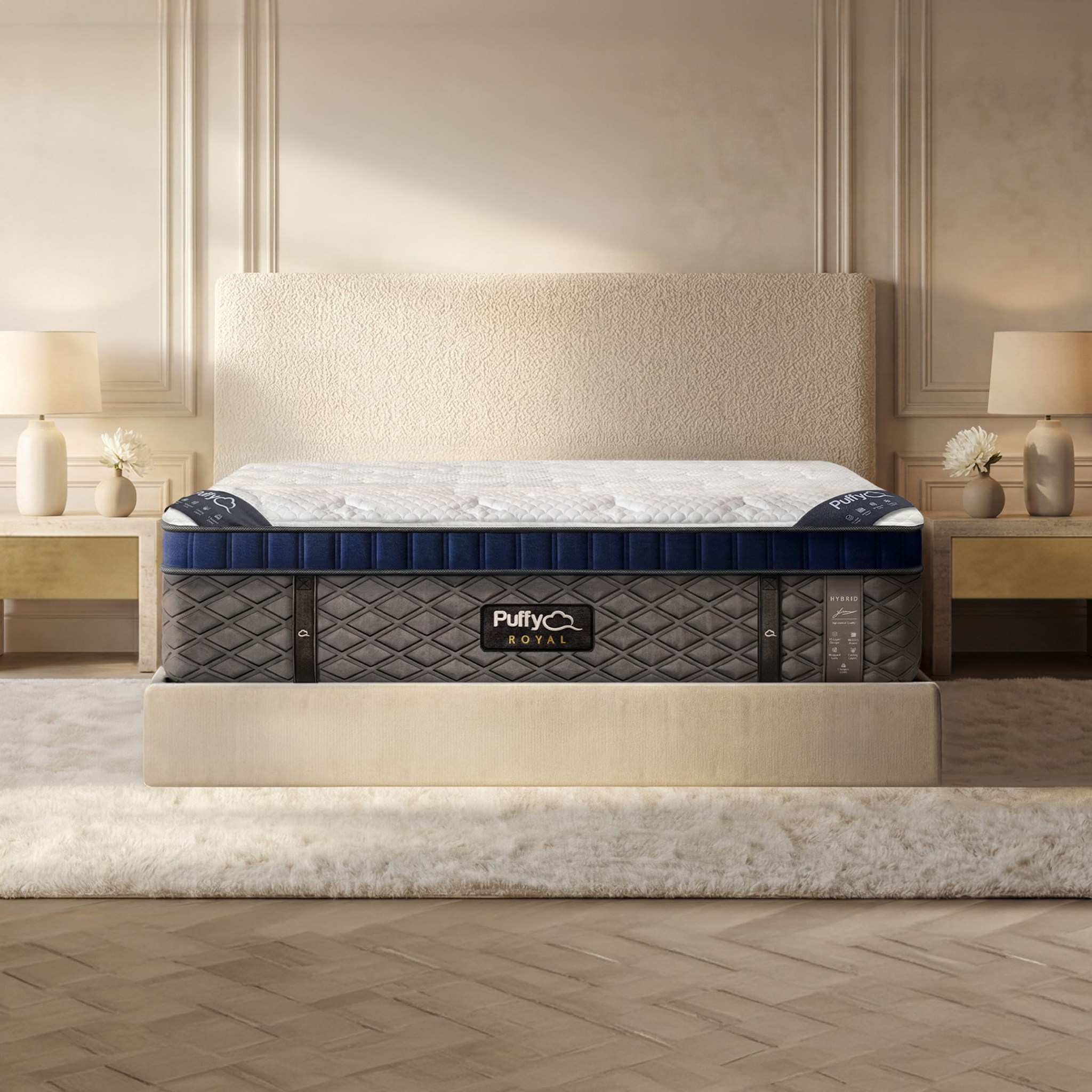 Puffy Royal Hybrid mattress