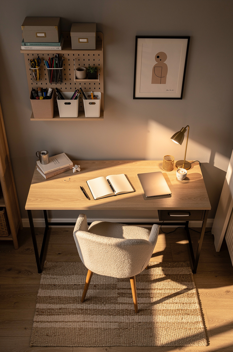 Choose a Bouclé Desk Chair That Works Double Duty