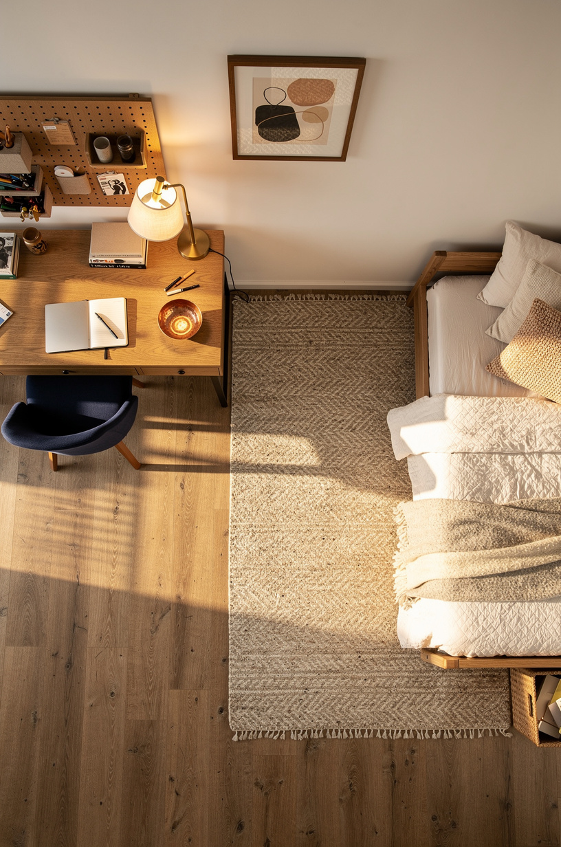 Pick a Rug That Grounds Both Zones