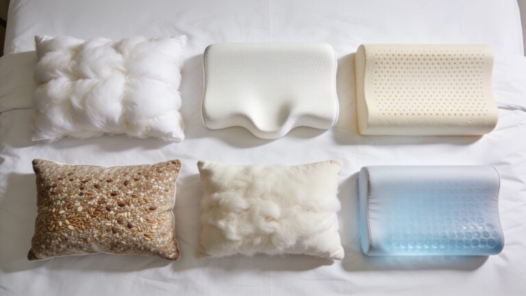 Types of Pillows: Complete Guide to Fill Materials, Shapes & Covers