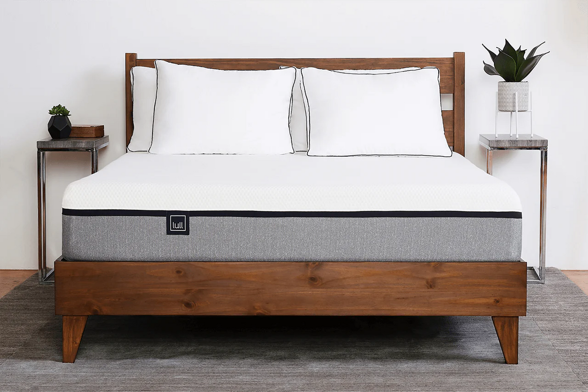 Lull Original Mattress on a bed