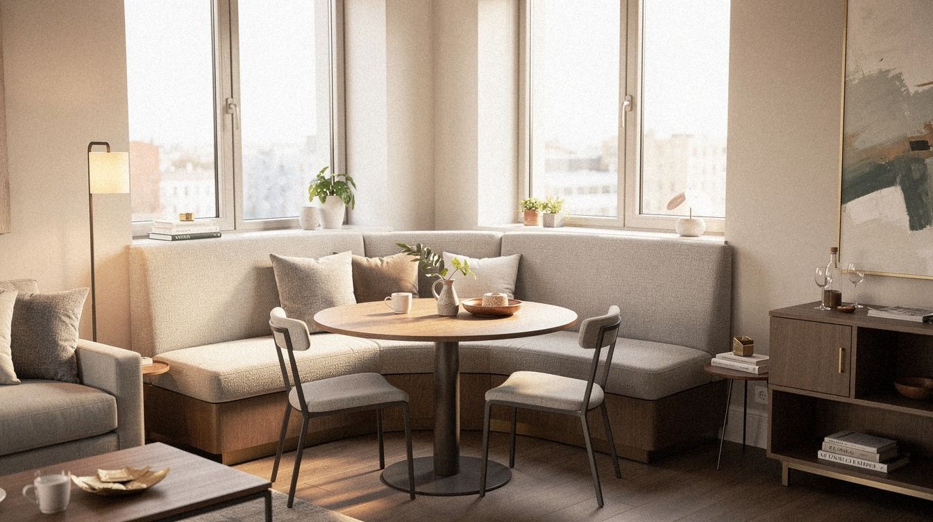 14 Apartment Breakfast Nook Ideas for Renters With No Renovating