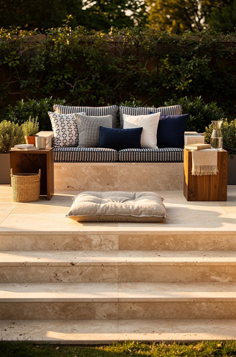 Build a low deck for lazy afternoons