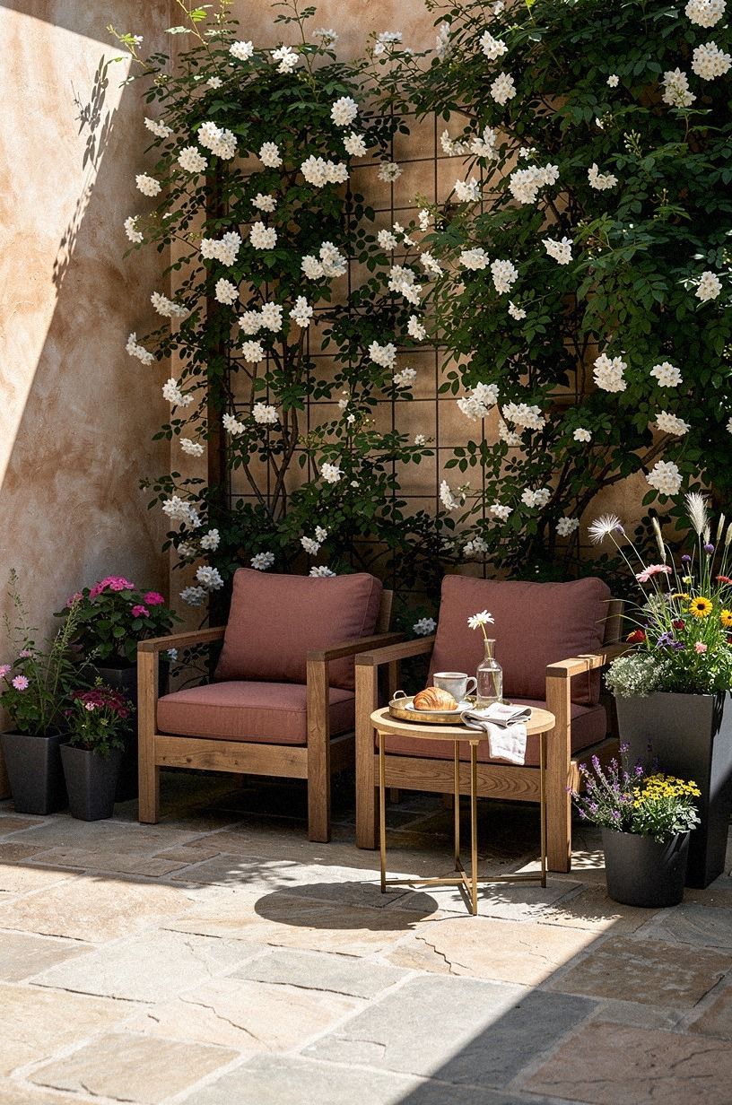 Star Jasmine Behind Your Morning Seats