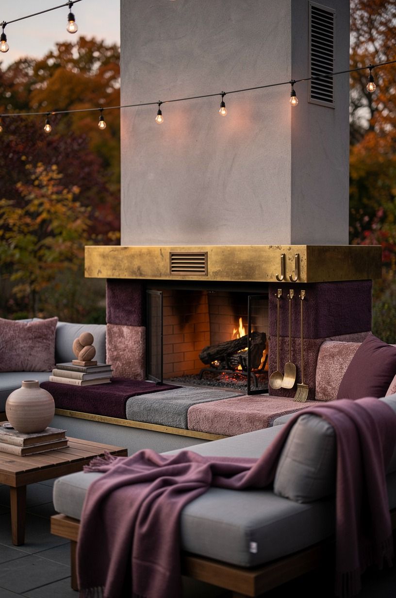 Treat fall blankets as part of the architecture