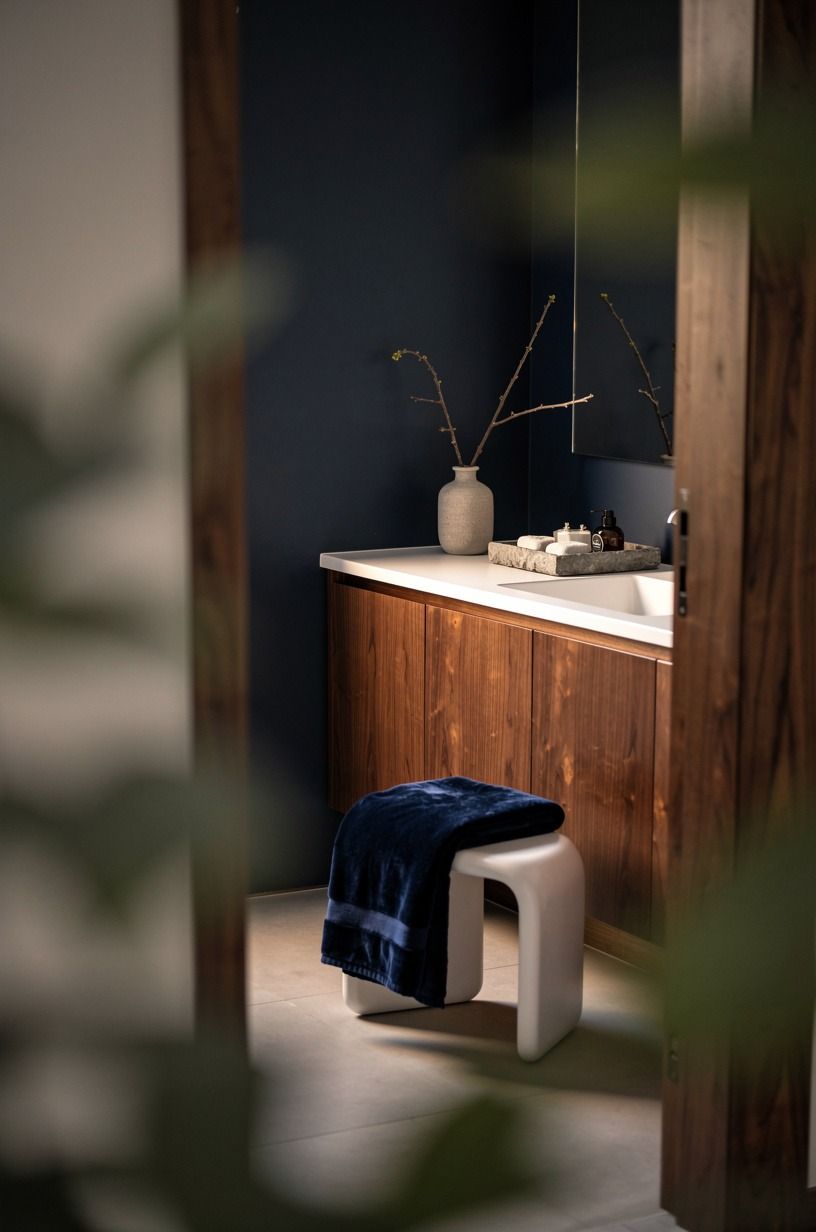 Anchor the Zone With a Small Stool