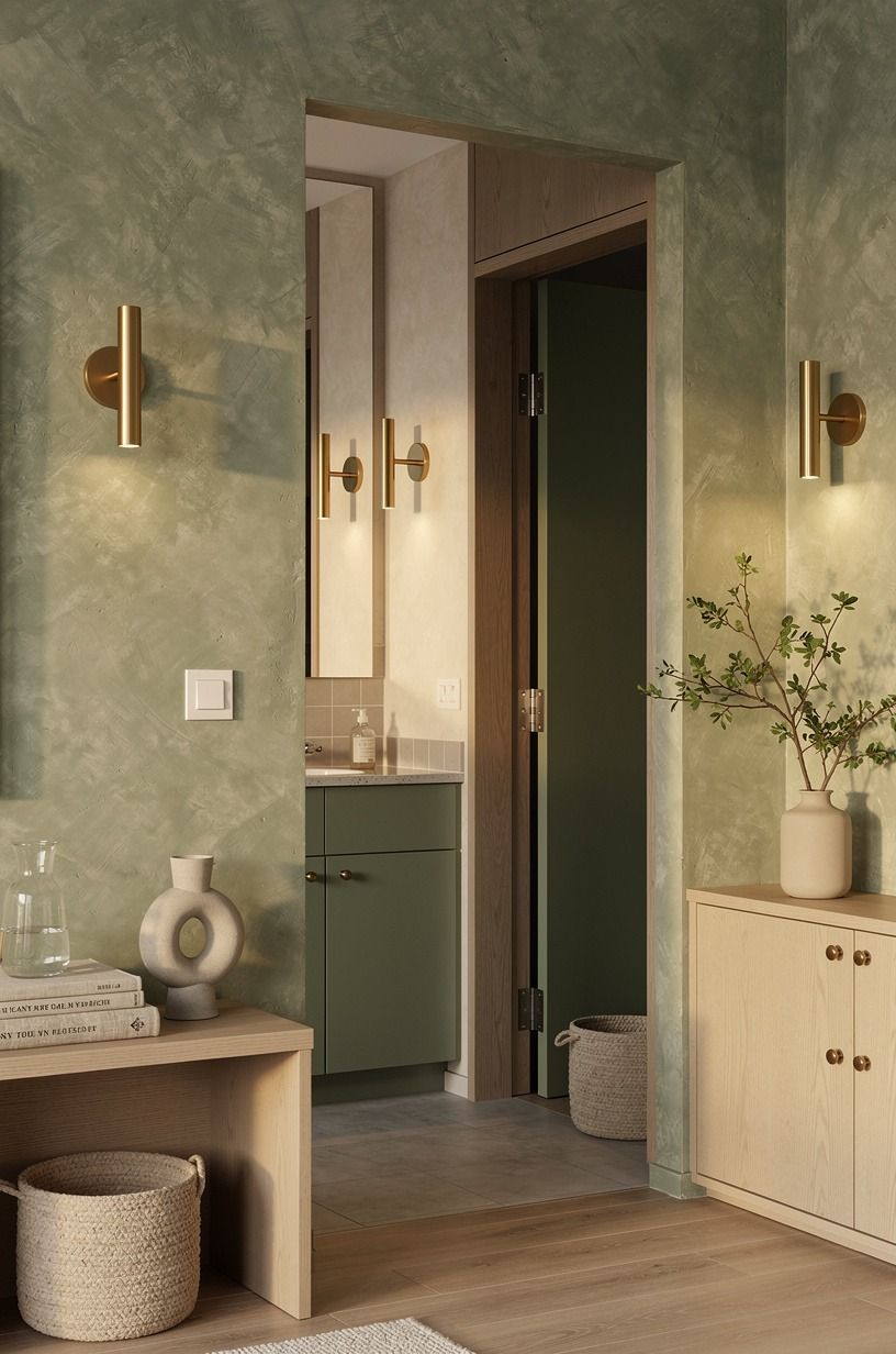 Choose brushed brass over polished chrome