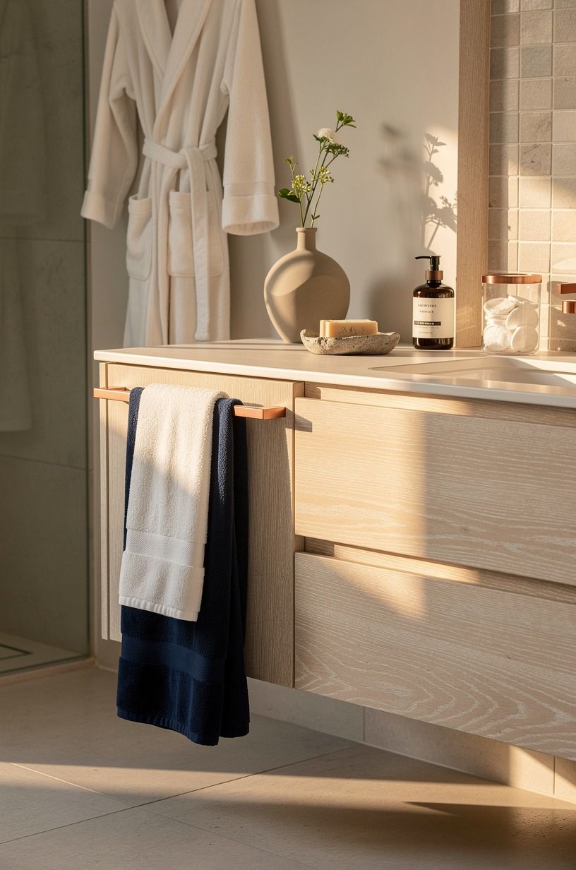 Follow the towel palette, not the matching-set aisle