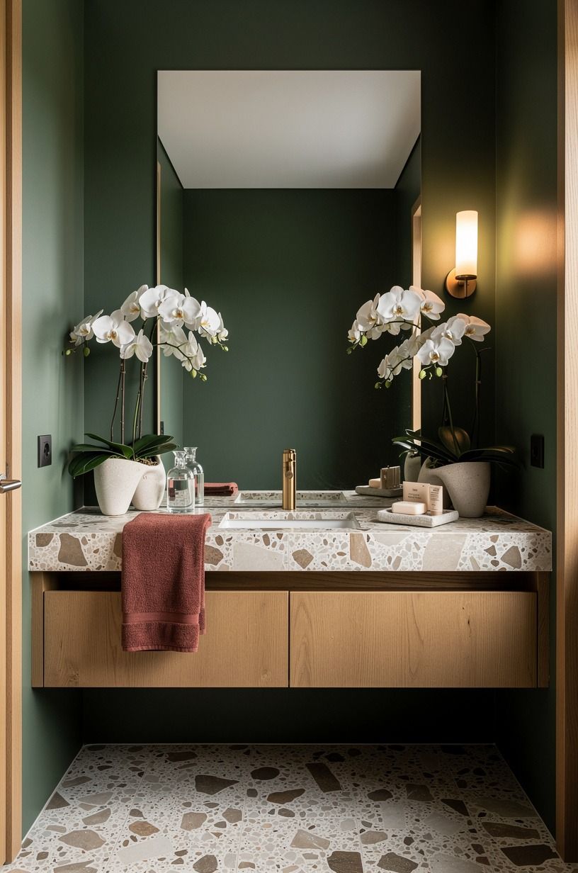 Frame the Mirror with a Moth Orchid