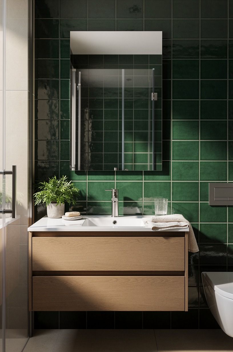 Keep grout quiet and let tile do the talking
