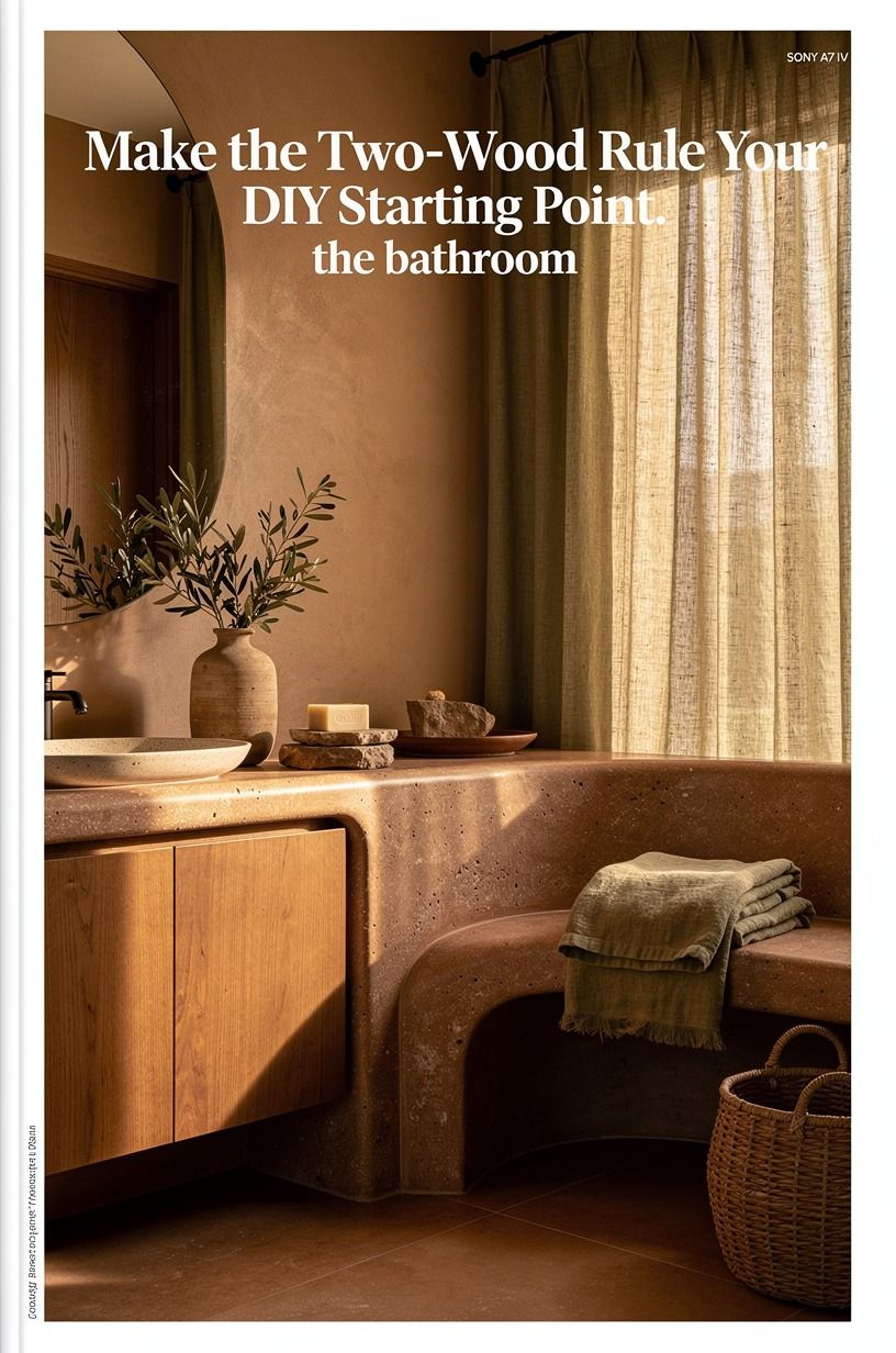 Make the Two-Wood Rule Your DIY Starting Point