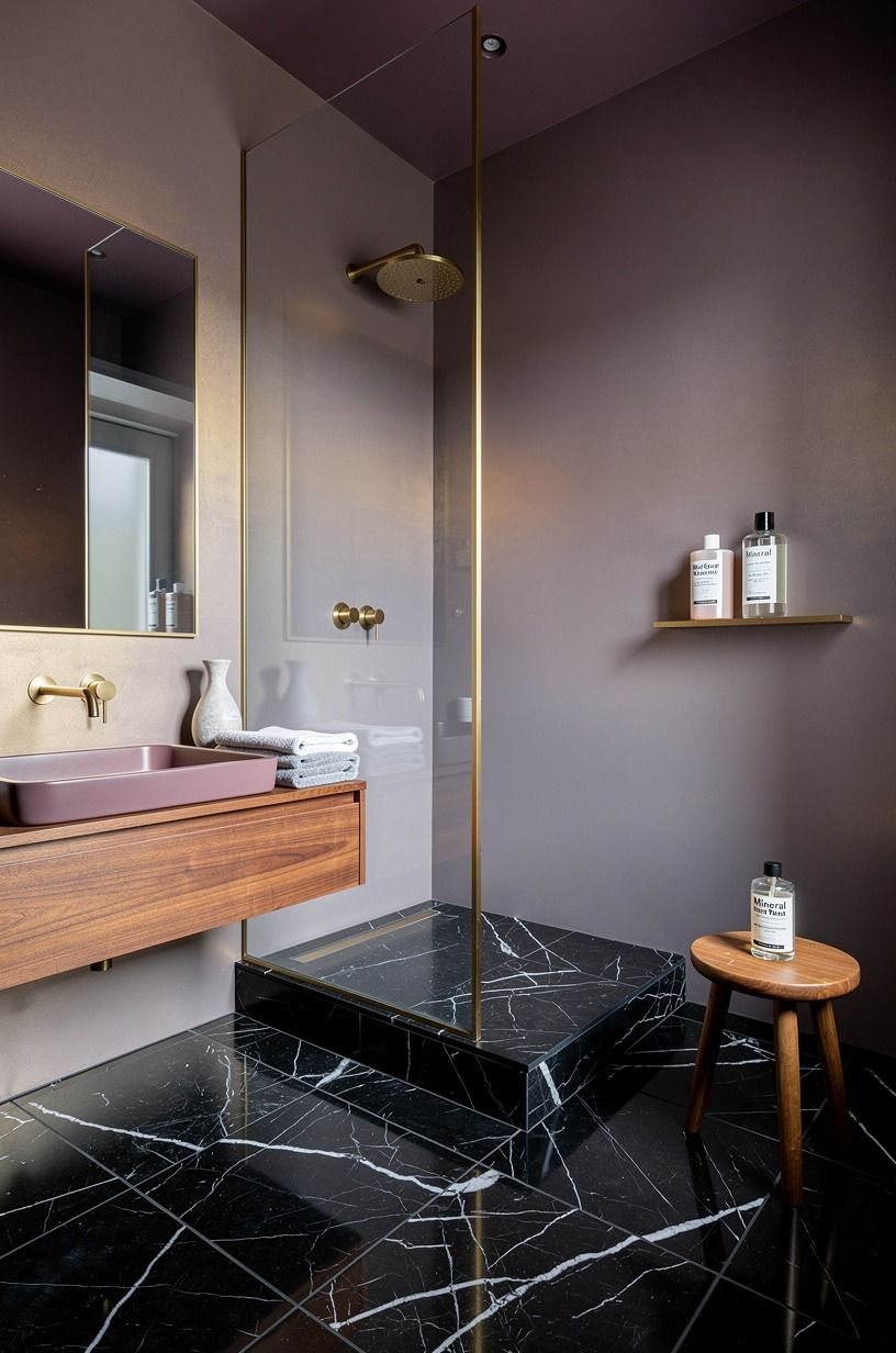 Pick the right mineral paint for a wet room