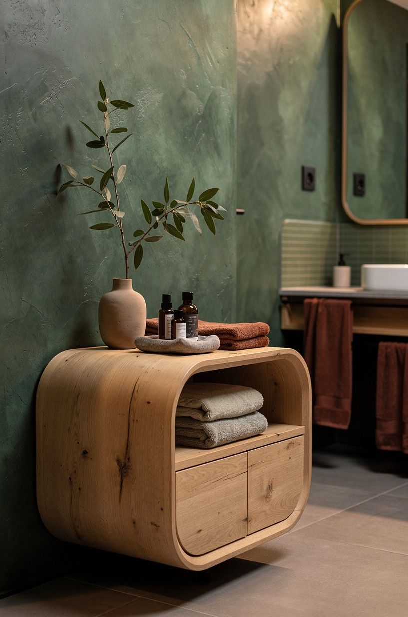 Trade storage for a piece of furniture