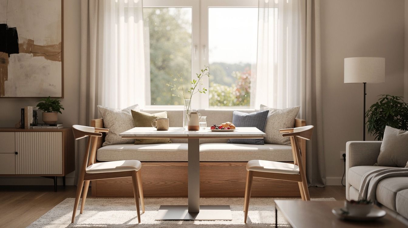 Cozy Breakfast Nook Bench vs Chairs for Easier Mornings