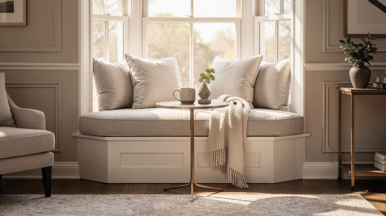 How to Use Breakfast Nook Ideas for a Bay Window Seat That Feels Cozy