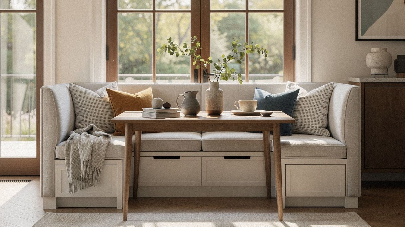 How to Sneak Hidden Storage Into a Breakfast Nook Bench Seamlessly