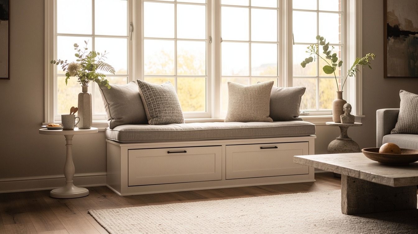 How to Build Breakfast Nook With Storage Ideas Around Hidden Bench Storage