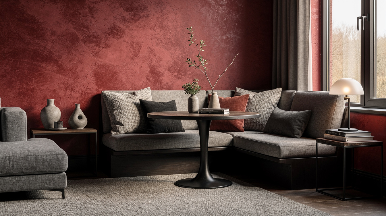 Cozy Dark Moody Breakfast Nook Ideas for a Dramatic Corner