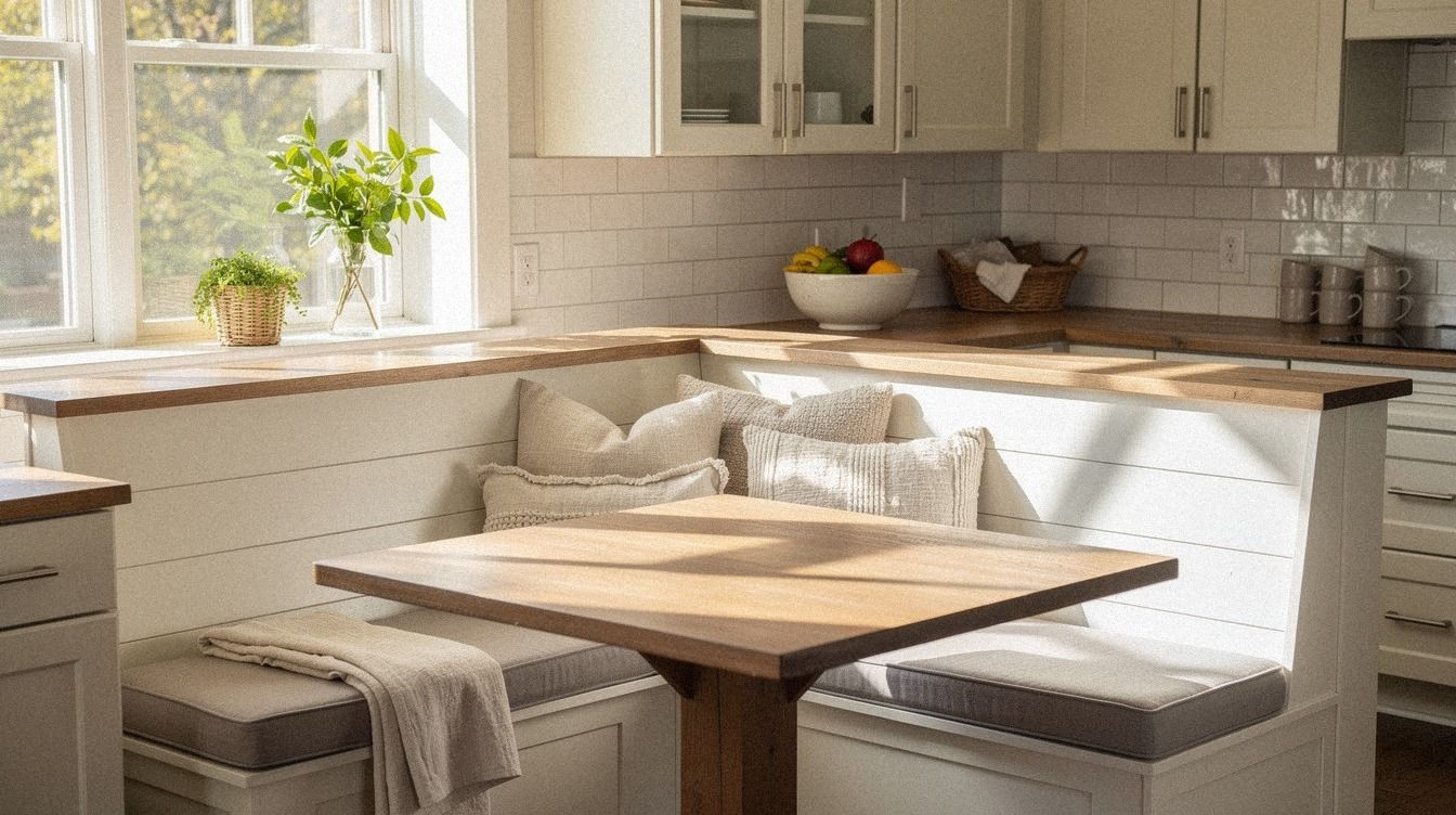 14 Farmhouse Breakfast Nook Ideas for a Kitchen That Feels Warm Instantly