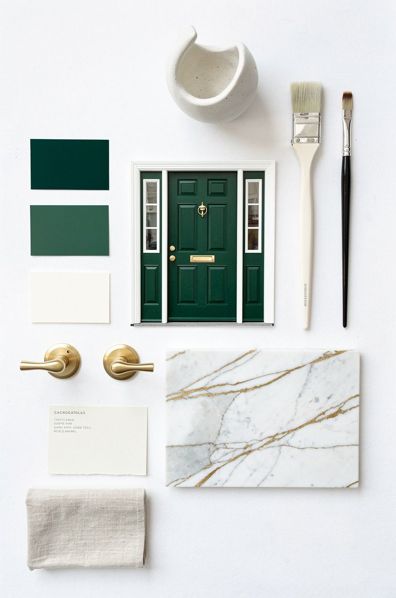 Paint sidelights the same bold color