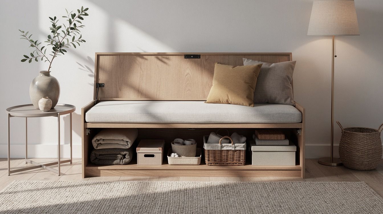 12 Hidden Storage Ideas for Small Spaces That Make Every Inch Work