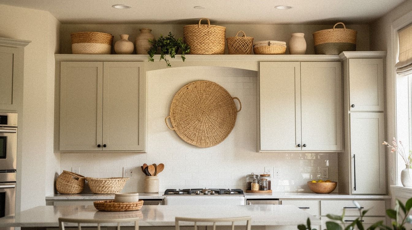 18 Kitchen Cabinet Styling Ideas That Make Awkward Space Feel Intentional