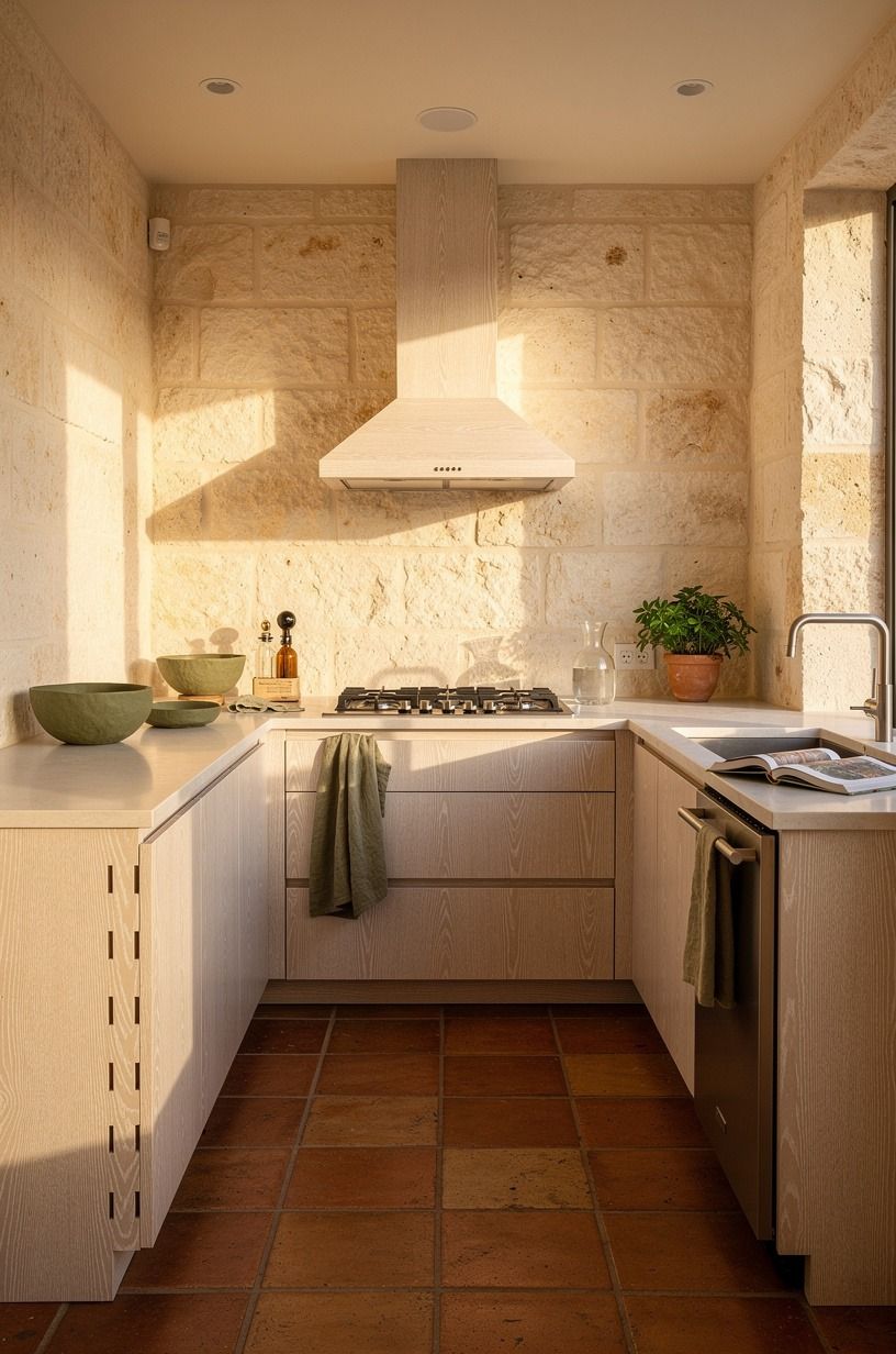 I Kept the Oak Lowers and Lightened the Walls