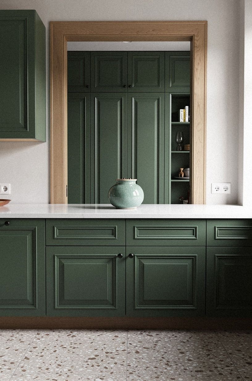 What changed when I matched inset panels to the pantry wall