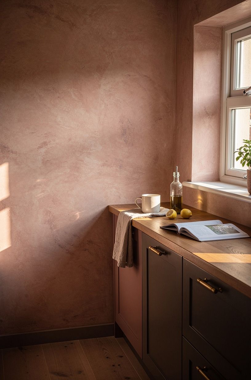Add a narrow butcher-block prep ledge