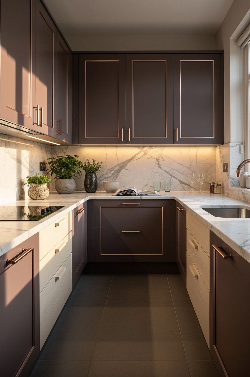 Layer under-cabinet lights in soft zones