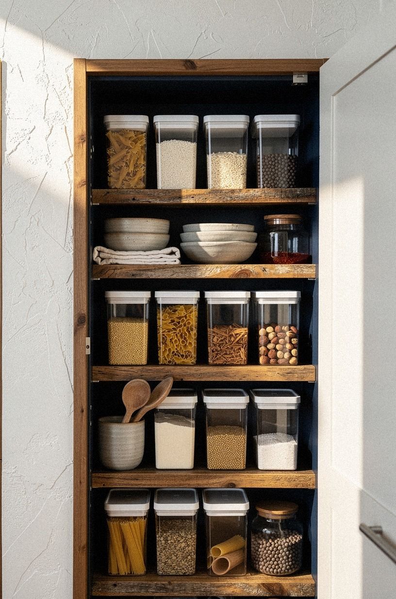 Round Canisters vs Square Canisters: The Shelf-Space Verdict