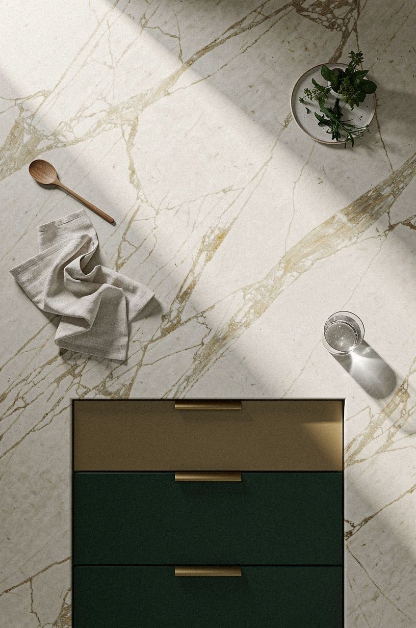 Drop a cabinet peninsula for extra prep space