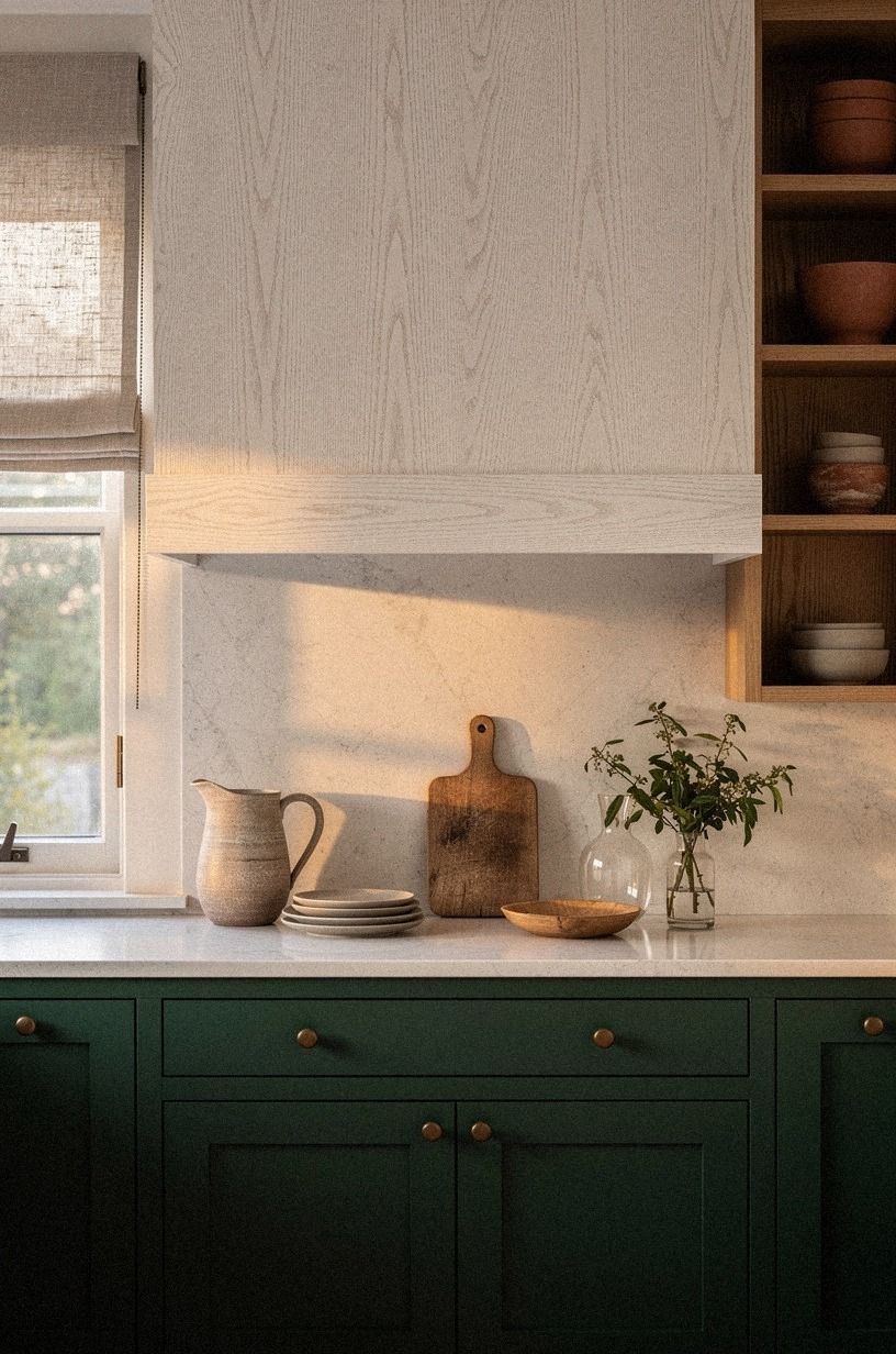 Why does paneling the hood into a cabinet-style focal point change everything?