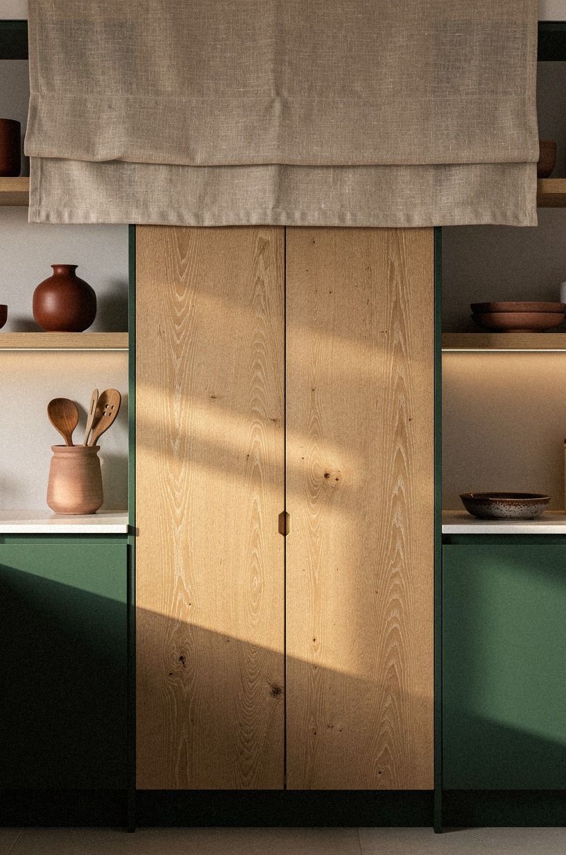 Does stained oak look better with a matte clear finish?